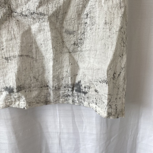 Eleven Stitch Design Marble Tank Top XS Gray White Sleeveless Made in USA - Picture 9 of 11